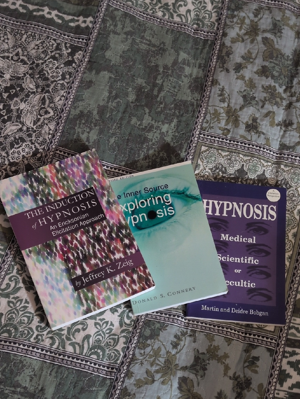 Psychology & Hypnosis Book Bundle - Set of 3 - Scientific & Occult Perspectives